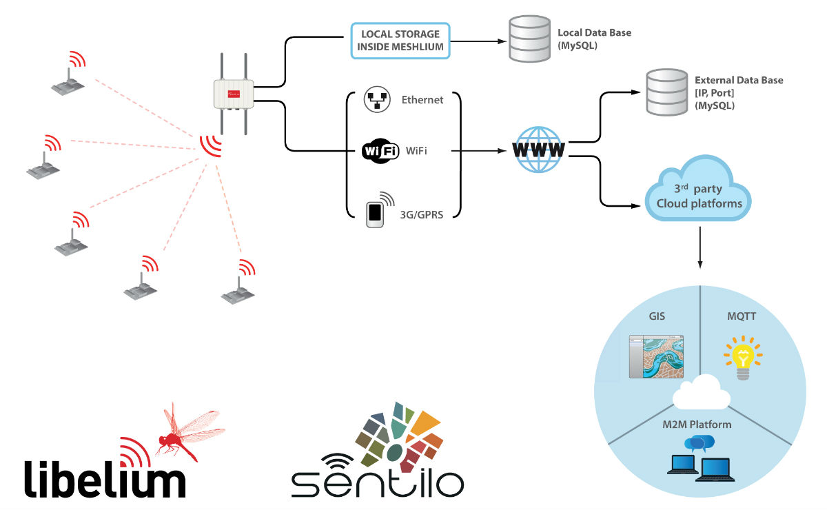 Meshlium Connection Options Cloud