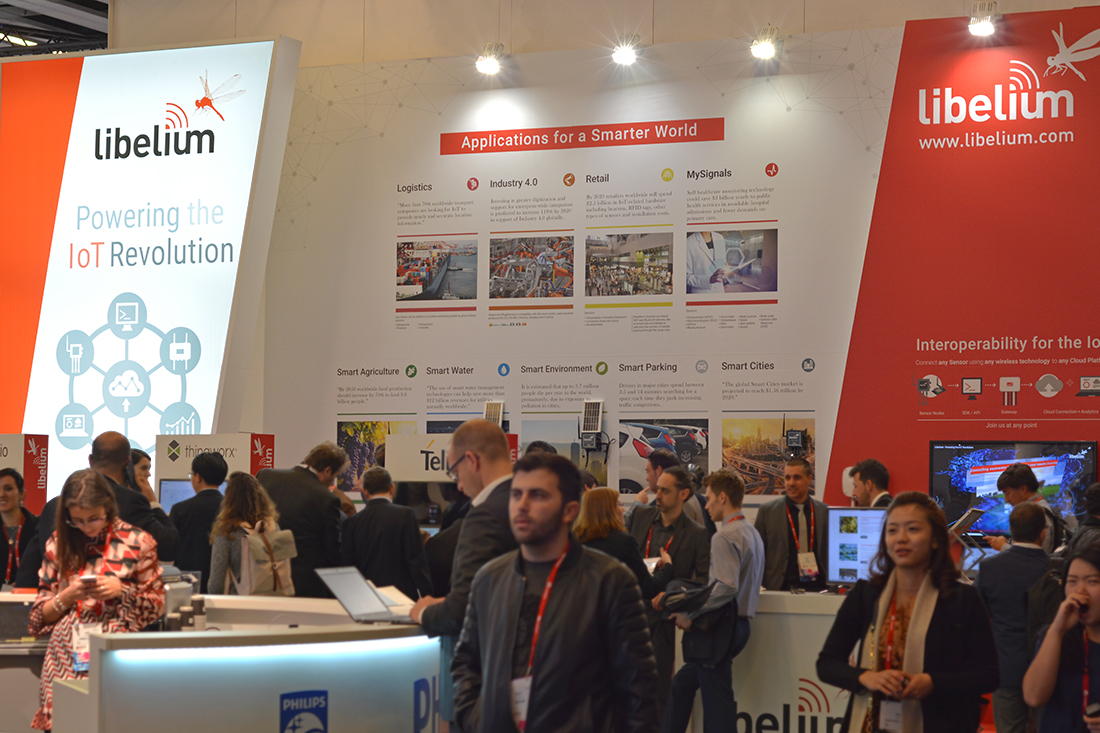 Libelium stand at MWC 2017 Libelium stand at MWC 2017