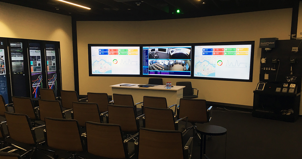 Libelium exhibits its IoT platform, deployed by CymbIoT, in the HP Customer Experience Center in