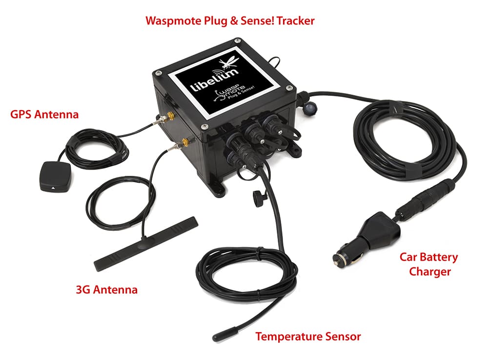 Sensor node with specific Smart Tracking Components