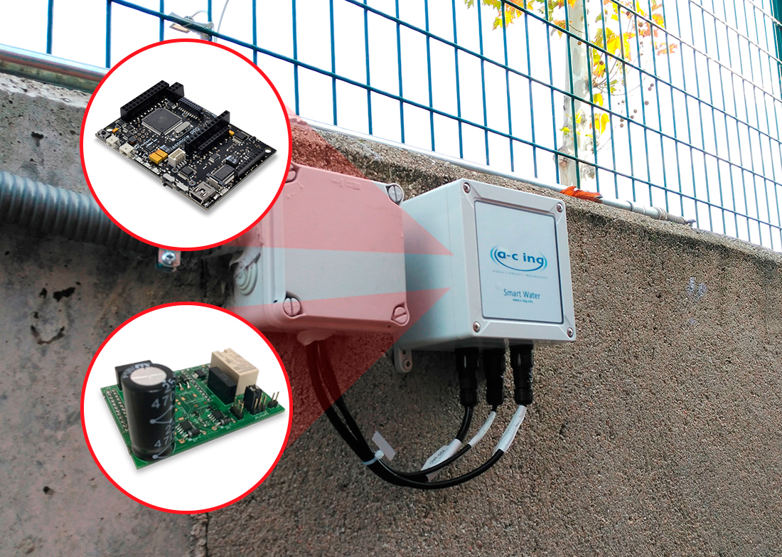 Smart water management system developed in a primary school in Madrid