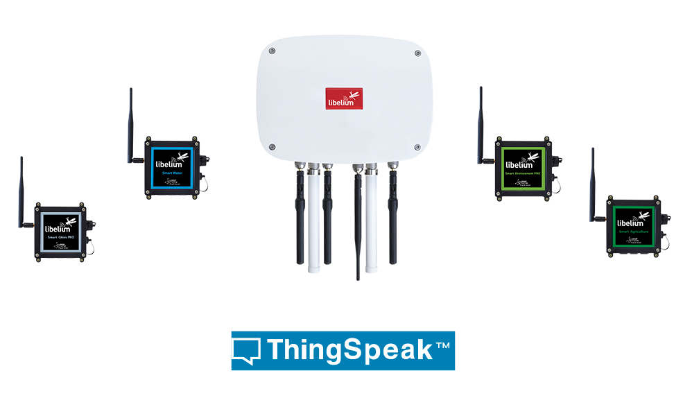 ThingSpeak integrates in Libelium IoT platform