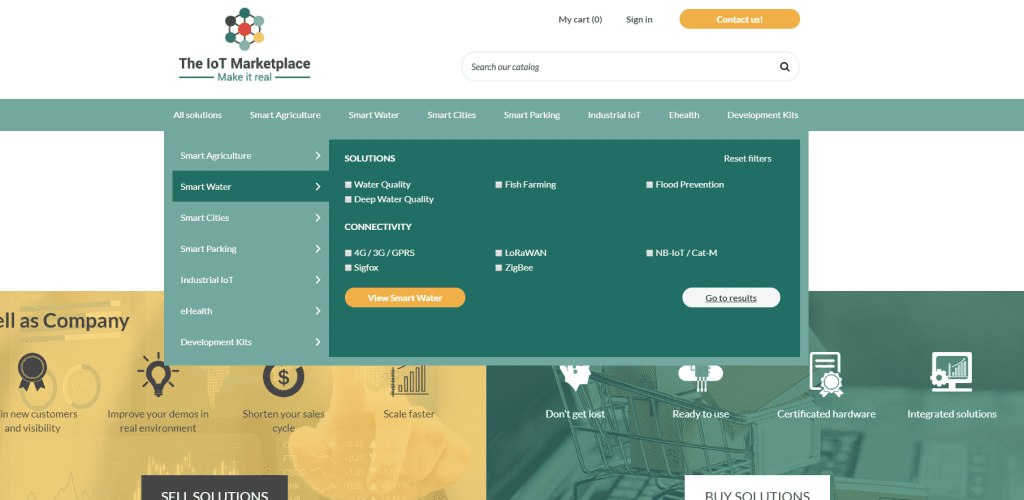 The IoT Marketplace configurator