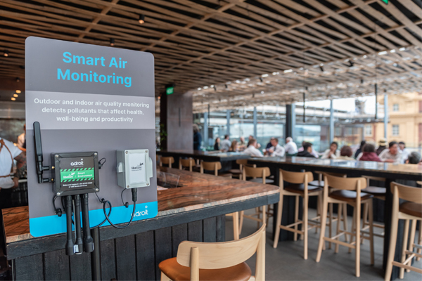 Indoor air quality measuring for tastier food