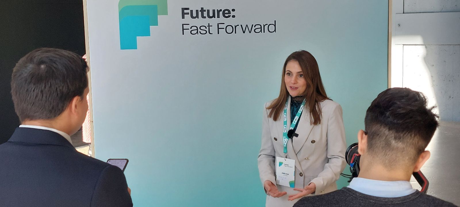 Alicia Asín at Future: Fast Forward