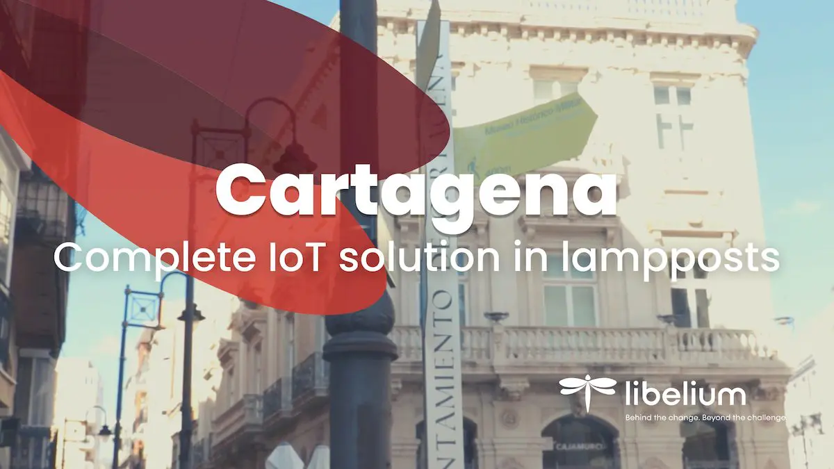 Smart lampposts in Cartagena to measure air quality and noise