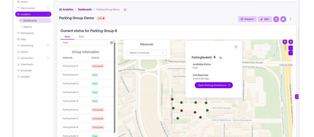 parking group map